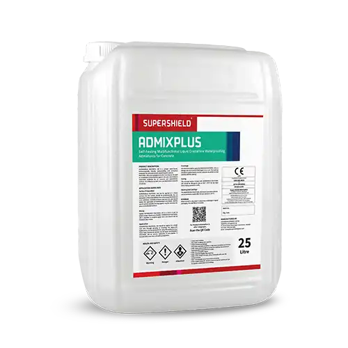 Supershield's Self-Healing Multifunctional Liquid Crystalline Waterproofing Admixture