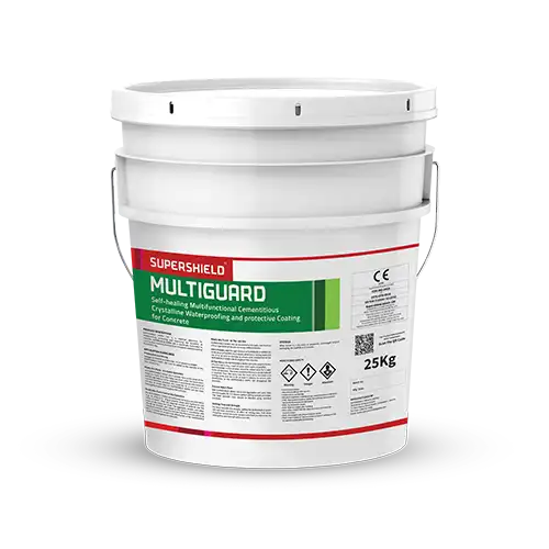 Self-Healing Cementitious Crystalline Waterproofing Coating