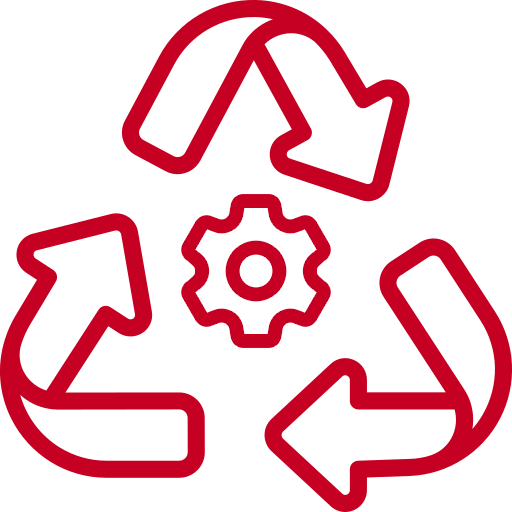 Recyclability and Resource Efficiency icon